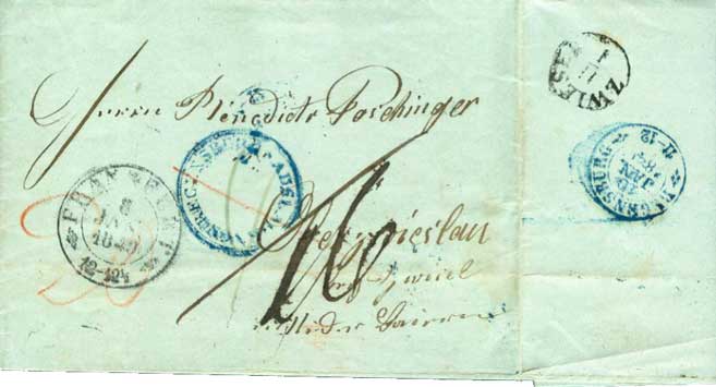 Der blaue Stempel 